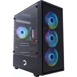 Gamepower Manta 4 X 120Mm Argb Fan Matx Gaming Kasa