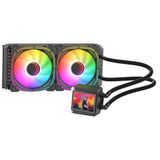 Gamepower Skadi Elite LCD 240 ARGB 240 mm AM5 ve LGA1700 Uyumlu Sıvı İşlemci Soğutucu