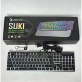 Gamepower Suki Mekanik Kırmızı Switch Puding Keycaps Türkçe Q 104 Tuş Usb Gaming Klavye (Outlet)