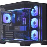 Gamepower Warcry Pulse 4X12CM Argb Fan Temperli Cam Atx 650W 80+ Bronze Gaming Kasa - Siyah