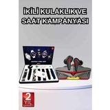 Gamer Oyuncu Seti Bluetooth Kulaklık Ucuz Kaliteli Yeni Nesil Akıllı Saat