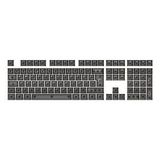 Gameraider Cherry Single Shot Pc (full Set) Şeffaf Türkçe Keycap Set Siyah