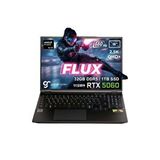 Gameraider Flux Gr16 Amd Ryzen 9-8940hx 32gb Ddr5 1tb Ssd Rtx 5060 8gb 115w 16 Inç 2.5k Qhd+ 180hz Fdos Laptop Siyah