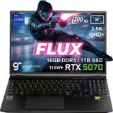 Gameraider FLUX GR16 i9-14900HX 16GB DDR5 1TB SSD RTX 5070 8GB 115W 16 inç 2.5K QHD+ 300Hz FDos Gaming Laptop