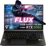 GameRaider FLUX GR16 Intel Core i7-14650HX 32GB DDR5 1TB SSD RTX 5060 8GB 115W 16 inç 2.5K QHD+ 180Hz FreeDos Gaming Laptop - 1 TB - 32 GB