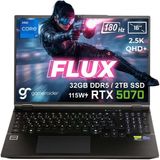 GameRaider FLUX GR16 Intel Core i7-14650HX 32GB DDR5 2TB SSD RTX 5070 8GB 115W 16 inç 2.5K QHD+ 180Hz FreeDos Gaming Laptop - 2 TB - 32 GB