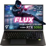 Gameraider Flux GR16 Intel Core I9-14900HX 16GB Ddr5 2tb SSD Rtx 5060 8gb 115W 16 Inç 2.5k Qhd+ 300Hz Freedos Gaming Laptop - 2 TB - 16 GB