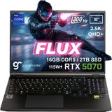 GameRaider FLUX GR16 Intel Core i9-14900HX 16GB DDR5 2TB SSD RTX 5070 8GB 115W 16 inç 2.5K QHD+ 300Hz FreeDos Gaming Laptop - 2 TB - 16 GB