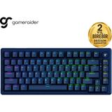 Gameraider K1 He Dark Blue Ultra-Fast Lime Manyetik Switch 8k Hz Türkçe Kablolu Gaming Klavye - Koyu Mavi