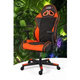 GAMERX X Serisi Kumaş Oyuncu Koltuğu Turuncu/siyah