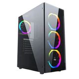 Gametech Ares 4x120mm Rainbow Fan Oyuncu Bilgisayar Kasası