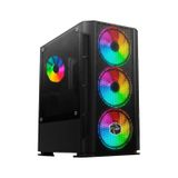 Gametech Xcoler Mesh 4x120mm Rainbow M.ATX Bilgisayar Kasası