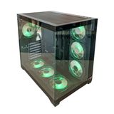 Gamework Gamx Puncher 7x12 Fan Rgb Kumandalı 600w 80+ Akvaryum Gaming Kasa