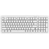 Gaming HK210 Rainbow Type C Kablolu Klavye Beyaz Renkli RGB Aydınlatma ile Ev - Ofis Kullanımı