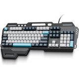 Gaming Klavye Rgb Metal Kasa Siyah, PGM38 - Çok Renkli