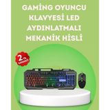 Gaming Klavye Ve Mouse Seti Pg8018 – Dayanıklı Tuşlar, Hızlı Komut Mir99961840