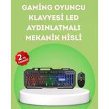 Gaming Klavye Ve Mouse Seti Pg8018 – Dayanıklı Tuşlar, Hızlı Komut P200571s6231