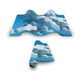 Gaming Mouse Pad 70X30 Mouse Pad Xl Büyük Oyuncu Mouse Pad Speed Bulut Mousepad (Blue Cloud, 70X30 cm (3mm Kalınlık)) - Altın
