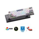 Gaming Oyuncu Klavyesi Mekanik Max Pro Türkçe Q Mini Rgb Red Switch App Uygulamalı T60 Max Pro - Çok Renkli
