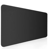 Gaming Oyuncu Mouse Pad, Kaymaz Taban Gamer Mousepad, Masa Koruyucu Masa Matı, Ofis Tipi Klavye ve Fare Altlığı (Siyah, 70x30 cm - L)