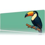 Gaming Oyuncu Xl Mouse Pad Kaydırmaz Dikişli Mousepad 80x30 Cm