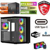 Gaming Pc Ddr5 - Rtx 5060Tİ 8gb – Ryzen 9 7900X – 32GB – 64GB - Ddr5 Ram – 1tb M.2 SSD -Sıvı Sogutmalı – Windows 11 Pro - 64GBRAM