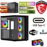 Gaming Pc Ddr5 - Rtx 5070 12 GB – Ryzen 9 7900X – 32GB – 64GB - Ddr5 Ram – 1tb M.2 SSD -Sıvı Sogutmalı – Windows 11 Pro - 32GBRAM