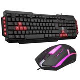 Gaming Series Gamy Combo Klavye Mouse Seti Kablolu ( Özel Renkli Oyun Tuşları )