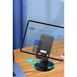 Gampus 360° Dönebilen Katlanabilir Taşınabilir Kaliteli Telefon ve Tablet Tutucu, Telefon ve Tablet Standı