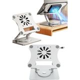 Gampus 360° Dönebilen Metal Katlanabilir Kendinden Soğutuculu Laptop Notebook Laptop Standı Yeni Nesil