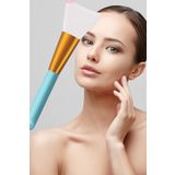 Gampus Akıllı Makyaj & Makeup Fırçası Kişisel Jel Silikon Fırça Makyaj Çubuğu Ağda Maske Sürme