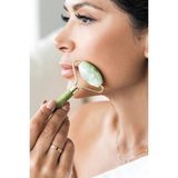Gampus Doğal Çift Taraflı Yeşim Taşı Masaj Aleti Jade Roller