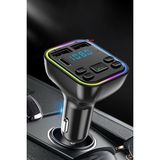 Gampus Fm Handsfree Bluetooth Modülatör Mp3 Player Type-C Çıkışlı Araç Şarj Aleti