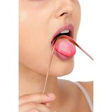 Gampus Gerçek Bakır Dil Temizleme Aparatı Ayurveda Yoga Dil Kazıma Çubuğu Temizleyici Kazıyıcı Sıyırıcı