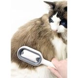 Gampus Kedi Köpek Keçeleşme Engelleyici Tarak Alt Tüyler ve Keçeleşmeyi Engeller Kedi Fırça Tarak