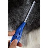Gampus Kedi Köpek Kıtık Tüy Açıcı Metal Tarak Pratik Evcil Hayvan Rahatlama Tarağı