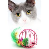 Gampus Kedi Oyuncağı Top Içinde Peluş Fare Hareketli Kedi Oyuncağı