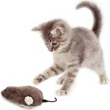Gampus Kurmalı Kedi Köpek Evcil Hayvan Oyuncağı Fare Görünümlü