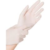 Gampus Latex Pudralı Eldiven - Tıbbi Medikal Muayene Lateks Eldiven 6lı Paket - L Beden