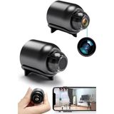 Gampus Mini Gizli Ip Kamera Wifi Hd 1080P Video Izleme Kamerası Ev Evcil Hayvan Güvenlik Kamera