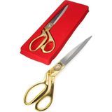 Gampus Profesyonel Kumaş ve Terzi Makası Paslanmaz Çelik 25 cm Gold Makas Büyük Boy