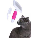 Gampus Telli Kedi Köpek Fırçası Tüy Tarama Fırçası Evcil Hayvan Tarağı