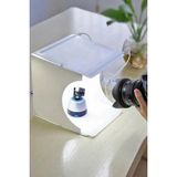 Gampus Ürün Çekim Çadırı Mini Fon Fotoğraf Stüdyosu Ledli Işık Perdesi Profesyonel Çekim Çadır