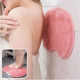 Gampus Vantuzlu Silikon Banyo Fırçası Ayak Masaj Pedi Sırt Kesesi Vücut Yıkama Lifi