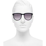 Gampus Vintage Fashion Hafif Unisex Güneş Gözlüğü Güneş Gözlüğü Siyah Çerçeve Mor Cam K122