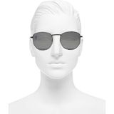 Gampus Vintage Fashion Hafif Unisex Güneş Gözlüğü Güneş Gözlüğü Siyah Çerçeveli Şık Gözlük Mo.14