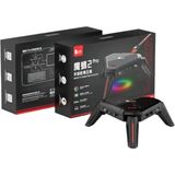 Gamwing Moxie 2 Pro - Scorpion 2 Pro Süper Üçlü Setli Akıllı Makro Konsolu Klavye Mouse Dönüştürücüsü Mobil Oyunlar - Gold - Siyah