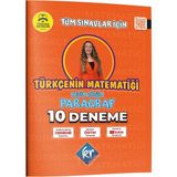 Gamze Hoca Türkçenin Matematiği Tüm Sınavlar Için Paragraf 10 Deneme Kr Akademi Yayınları - standart