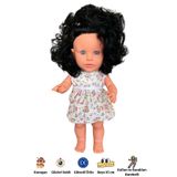 Gamze Oyuncak Sakura Türkçe Konuşan Sarı Uzun Saçlı Et Bebek Oyuncak (35 CM)