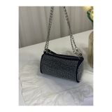 Gamzebags Taşlı Silindir Mini Omuz & El Çantası